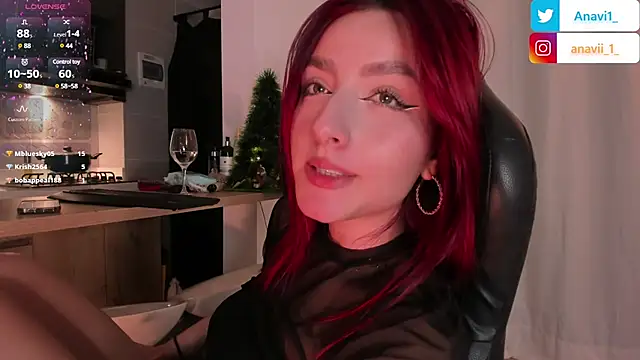 Snapshot of Anavi_ chatting on December 10, 8:38 pm Anavi online show from December 10, 8:38 pm