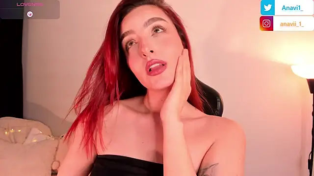 Snapshot of Anavi_ chatting on March 7, 11:05 pm Anavi online show from March 7, 11:05 pm
