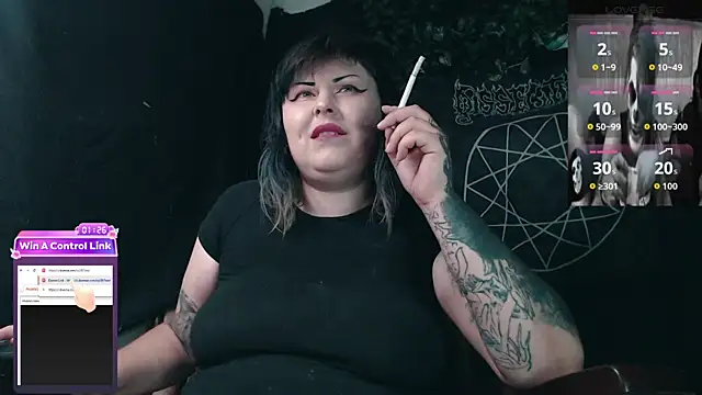 Psychobitch7 online show from June 26, 9:30 pm