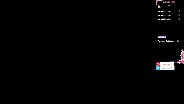 alysson 18 online show from October 10, 1:21 pm