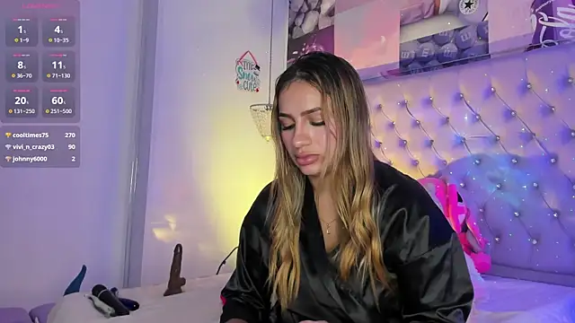 Snapshot of Vivi_prinncess chatting on March 1, 8:34 am Vivi prinncess online show from March 1, 8:34 am