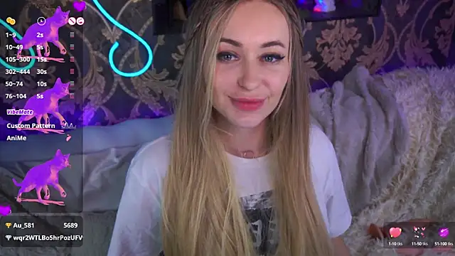 Snapshot of GraceCandy chatting on February 25, 10:39 pm GraceCandy online show from February 25, 10:39 pm