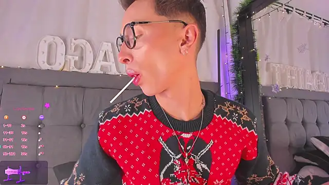 Thiago jones online show from December 23, 9:08 pm