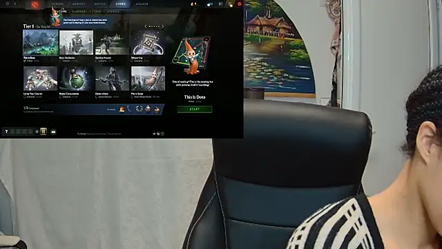 Snapshot of AaliyahHarris chatting on January 7, 8:10 pm AaliyahHarris online show from January 7, 8:10 pm