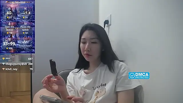 Snapshot of Asiagirll chatting on September 30, 5:12 am Asiagirll online show from September 30, 5:12 am