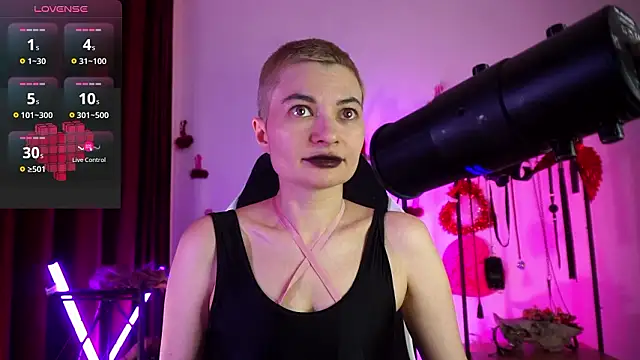 Snapshot of CyberXGoddess chatting on February 15, 8:46 am CyberXGoddess online show from February 15, 8:46 am