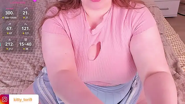 Tori cat online show from January 25, 1:08 pm