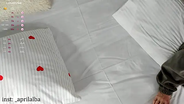 AprilinAlba online show from March 9, 1:56 am