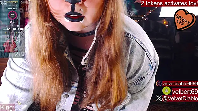 VelvetDiablo online show from October 21, 12:22 am