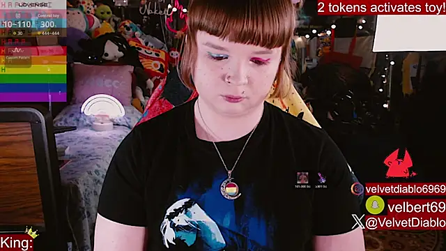 VelvetDiablo online show from June 4, 12:05 am