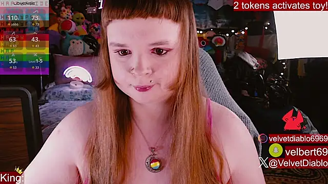 VelvetDiablo online show from June 10, 12:11 am