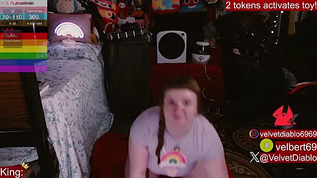 VelvetDiablo online show from June 10, 11:35 pm