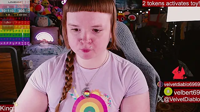 VelvetDiablo online show from June 11, 12:32 am