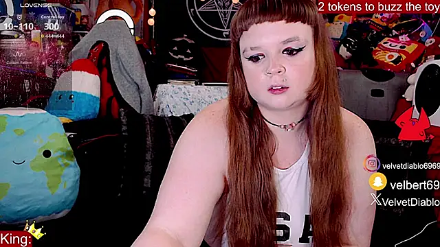 VelvetDiablo online show from July 4, 12:28 am