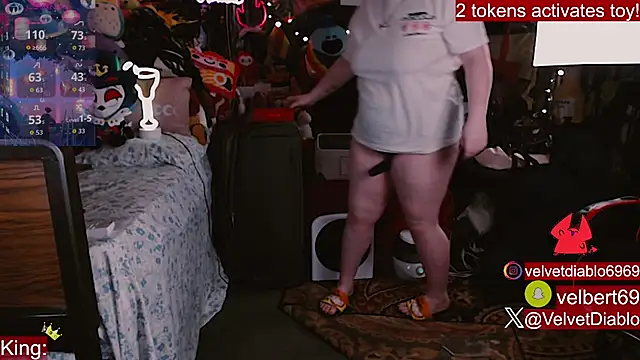 VelvetDiablo online show from July 17, 12:17 am