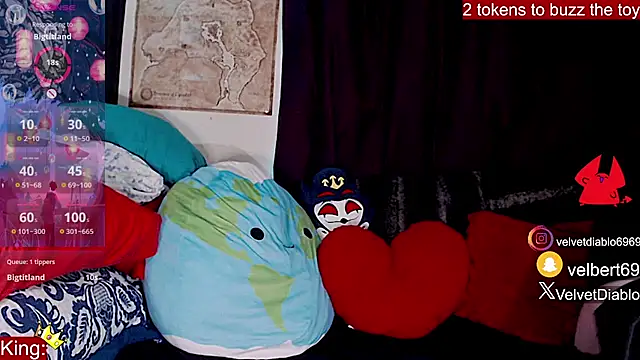 VelvetDiablo online show from July 24, 12:41 am