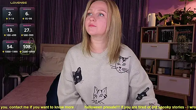 Lazy Lady online show from October 12, 10:14 am