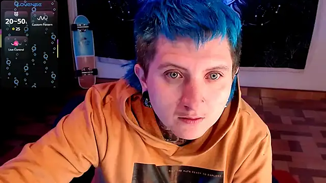 Marieblueeyes online show from January 25, 9:57 pm