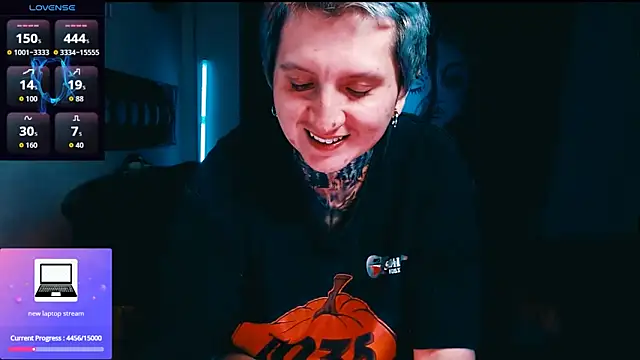 Marieblueeyes online show from March 13, 2:29 am