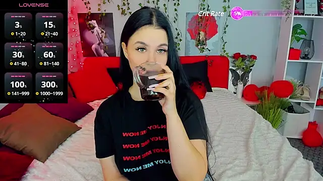 Snapshot of KeiraChoCo chatting on March 11, 2:54 am KeiraChoCo online show from March 11, 2:54 am