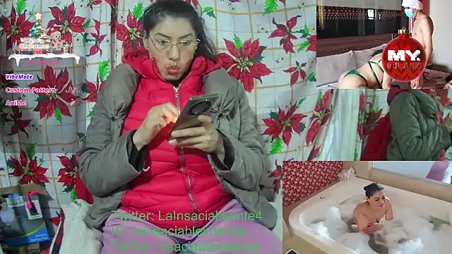 LaInsaciableIntensa online show from December 31, 1:36 am