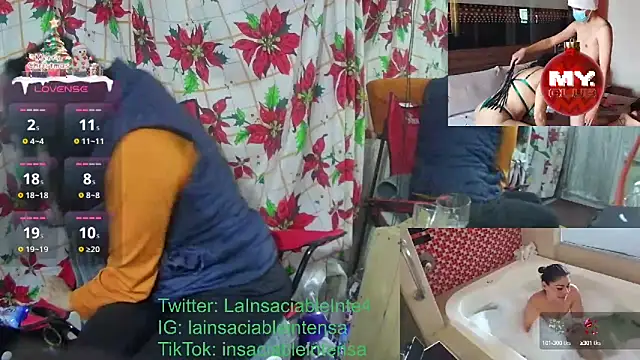LaInsaciableIntensa online show from January 8, 1:41 pm