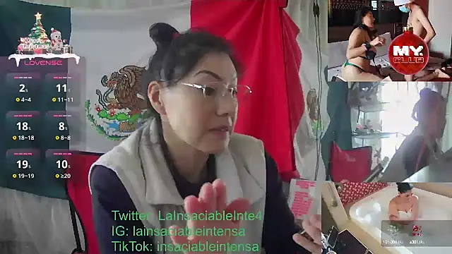 LaInsaciableIntensa online show from January 13, 8:58 pm