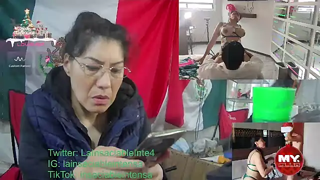 LaInsaciableIntensa online show from January 17, 2:07 pm