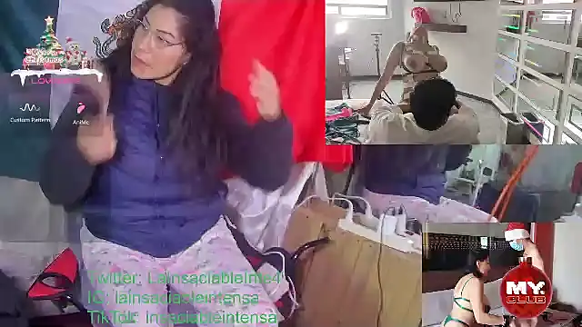 LaInsaciableIntensa online show from January 22, 1:42 pm