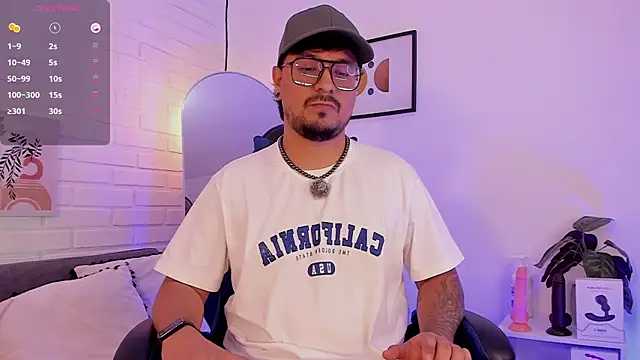 DaviidEvans  online show from January 15, 8:41 am