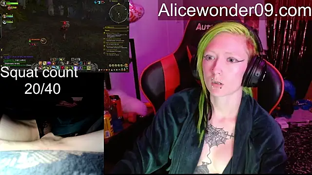 Snapshot of alicewonder09 chatting on March 2, 7:15 am alicewonder09 online show from March 2, 7:15 am