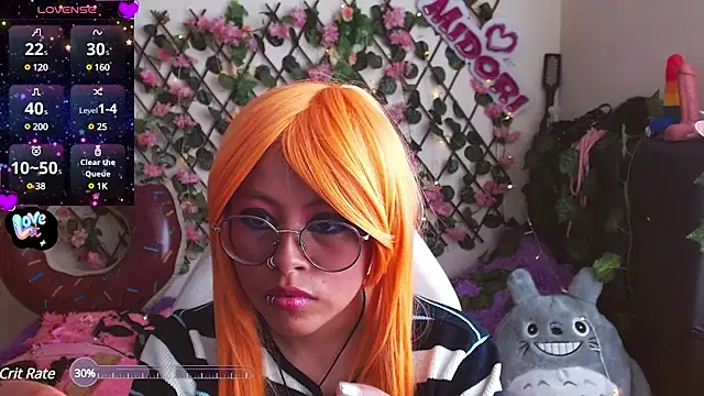 MidoriQuiinn online show from January 25, 8:10 pm