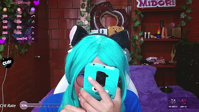 MidoriQuiinn online show from March 11, 8:31 pm