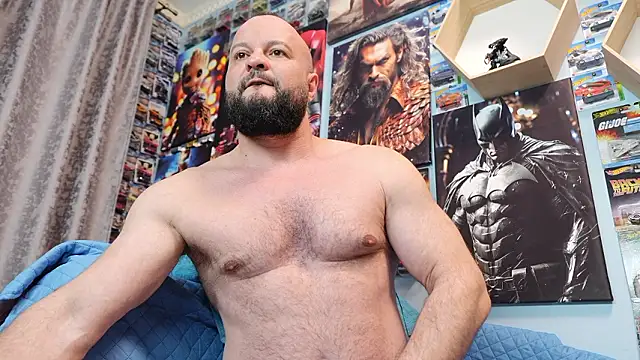 Snapshot of Muscle_Bear chatting on February 23, 3:42 pm Muscle Bear online show from February 23, 3:42 pm