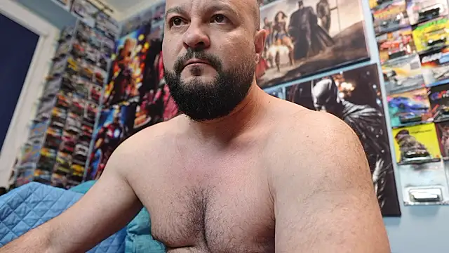 Snapshot of Muscle_Bear chatting on March 30, 7:20 am Muscle Bear online show from March 30, 7:20 am