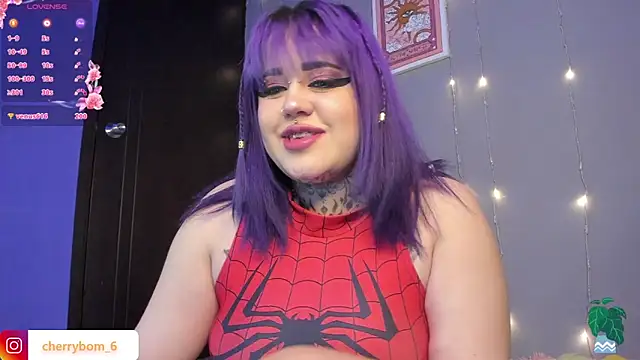 Snapshot of cherrybom_ chatting on March 11, 10:29 am cherrybom online show from March 11, 10:29 am