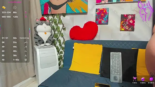 GabiMorgan online show from October 10, 9:14 pm