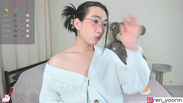 Ren yoon online show from October 12, 2:43 am