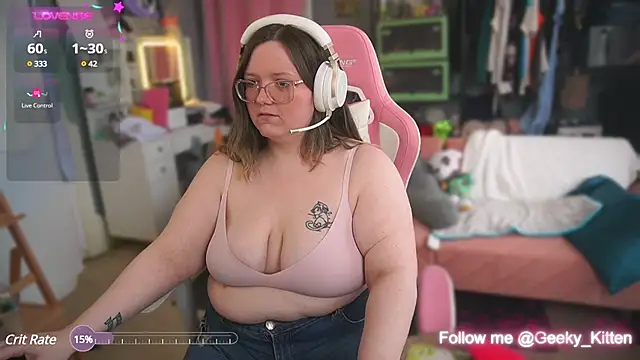 Geeky Kitten online show from January 25, 7:18 pm