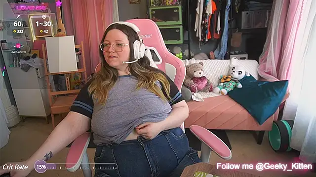 Geeky Kitten online show from February 6, 8:56 pm