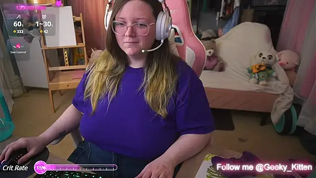 Geeky Kitten online show from March 5, 1:31 am