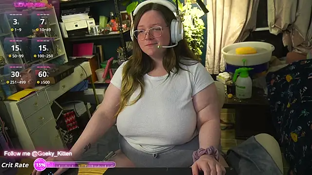 Geeky Kitten online show from September 21, 2:13 am