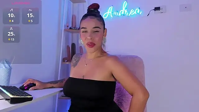 andrea lopezz  online show from February 11, 1:10 am