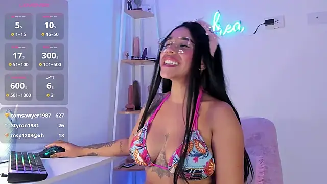 andrea lopezz  online show from February 20, 4:50 am