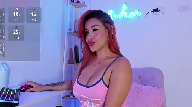 andrea lopezz  online show from March 22, 12:17 am