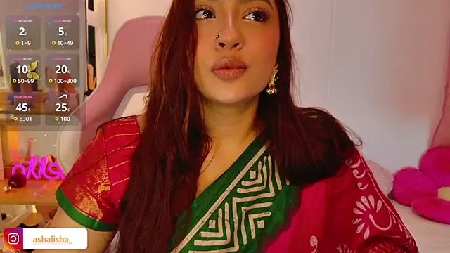 ashalisha online show from September 12, 1:11 pm