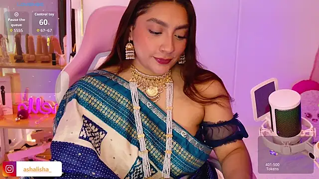 ashalisha online show from September 17, 1:35 pm