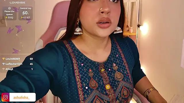 Snapshot of ashalisha chatting on April 7, 3:56 pm ashalisha online show from April 7, 3:56 pm