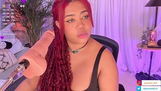 Snapshot of pamela_doll3 chatting on February 7, 9:16 am pamela doll3 online show from February 7, 9:16 am