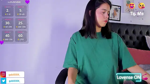 Gabriieela  online show from March 3, 1:31 am